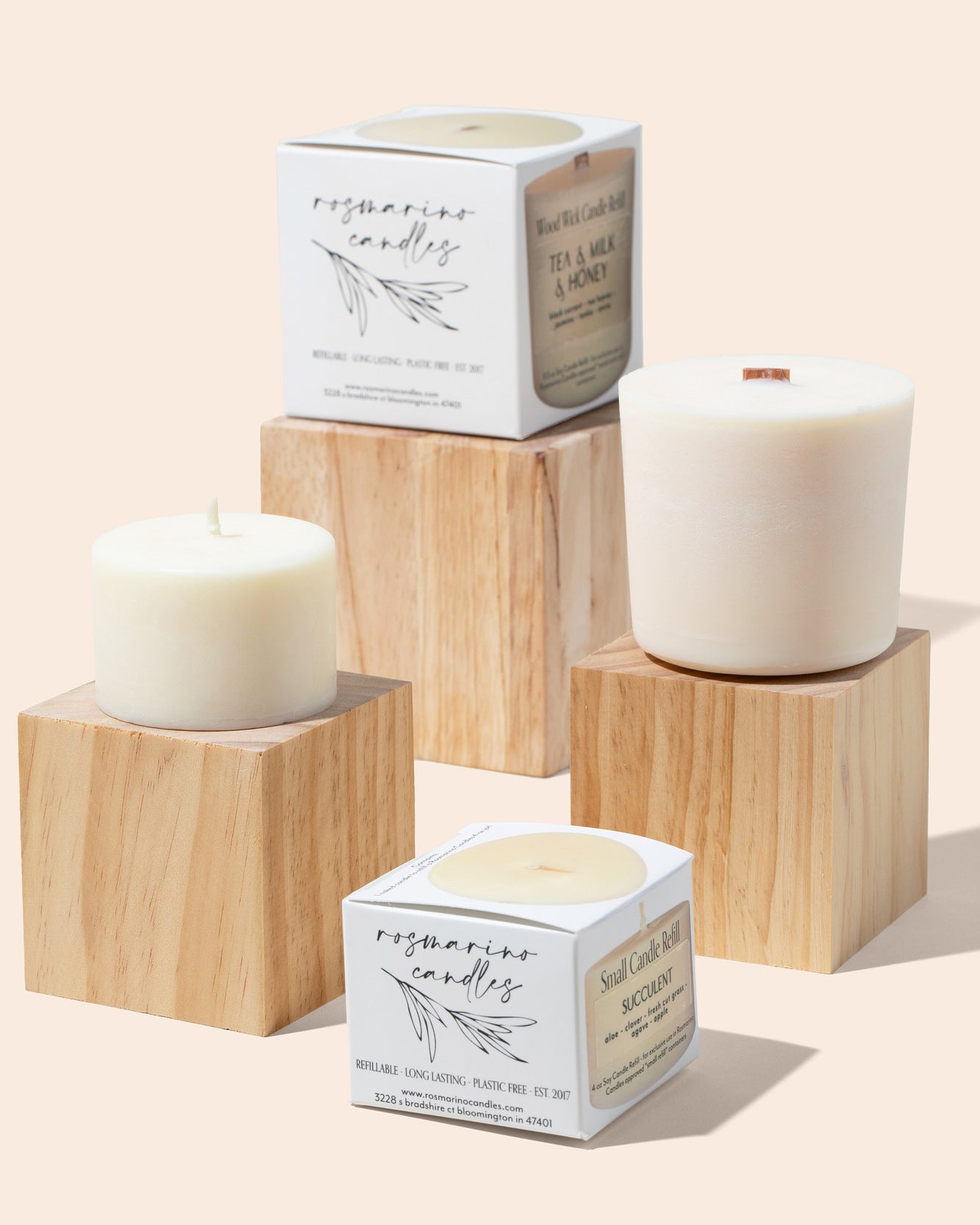 Moonlit Desert Breeze Refill - Wood Wick
