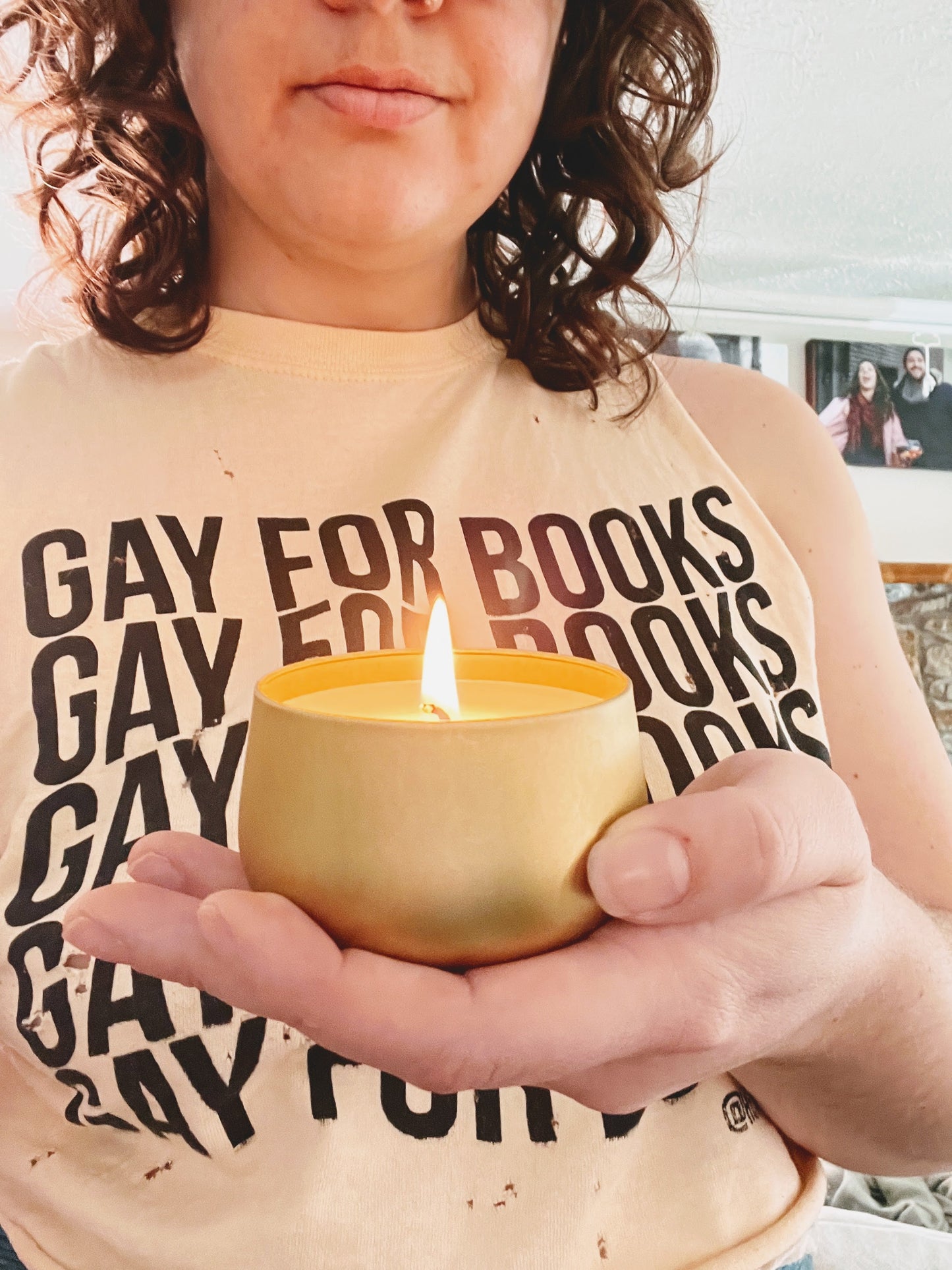 Equinox Daze Gold Tin Refillable Candle