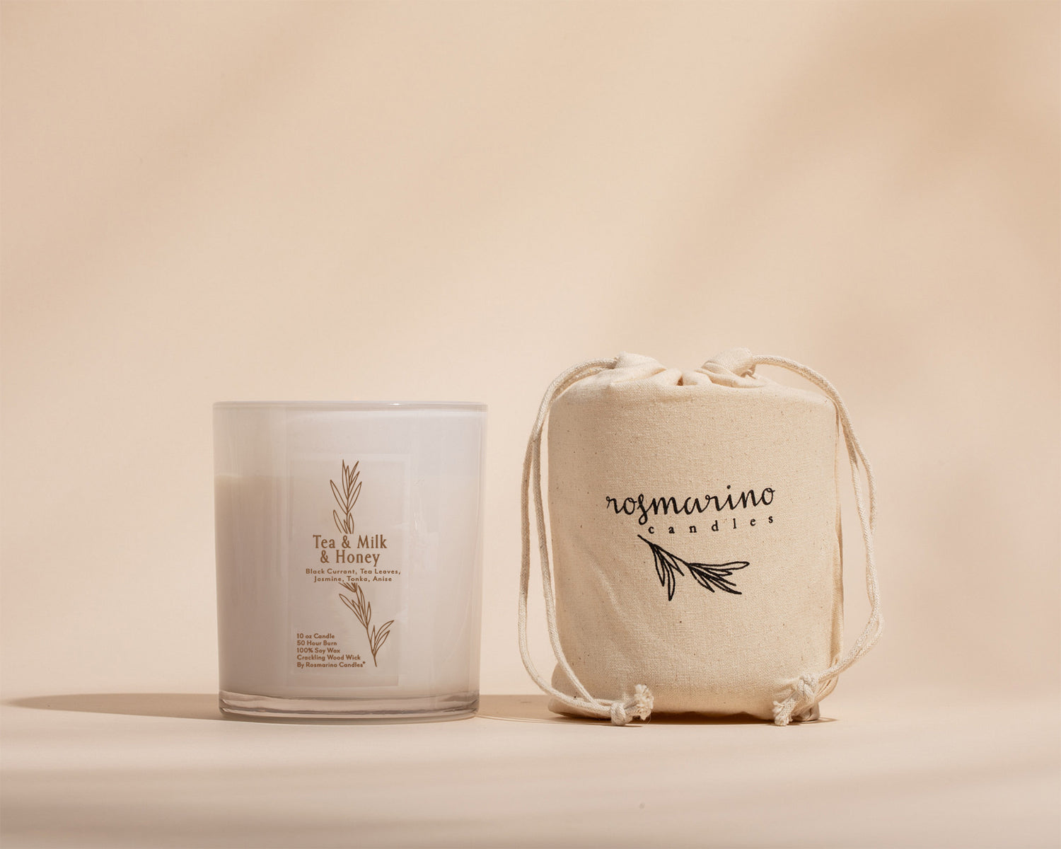 Crispy Little Marshmallow Refillable Wood Wick Candle