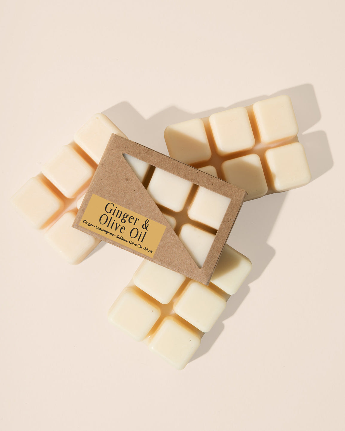 Ginger & Olive Oil Plastic Free Wax Melt