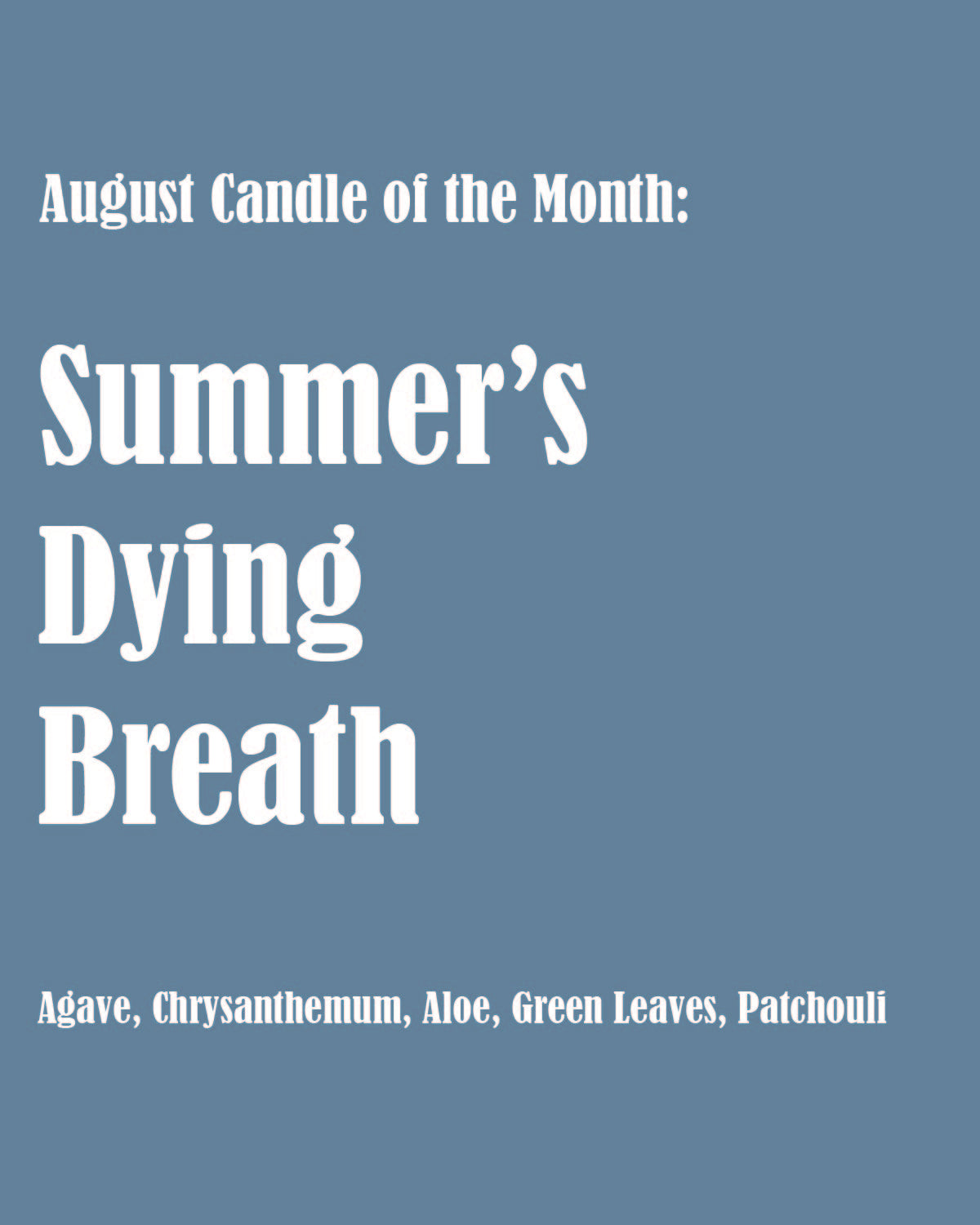 Candle of the Month Subscription