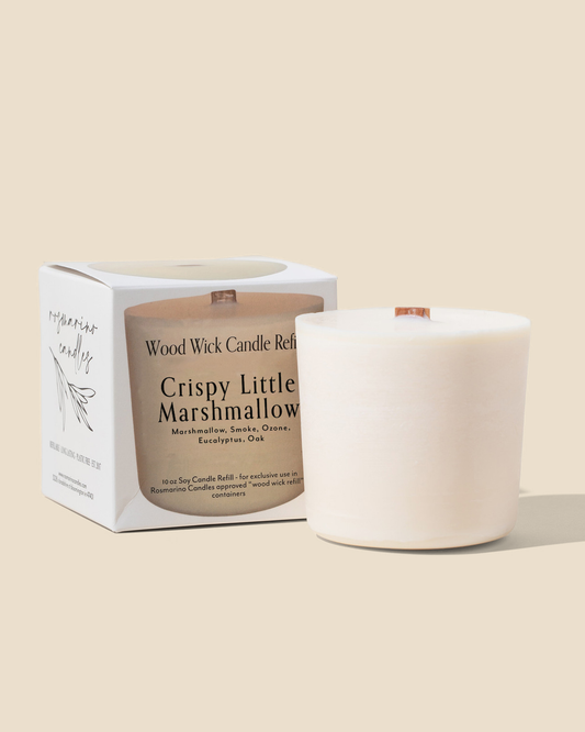 Crispy Little Marshmallow Refill - Wood Wick