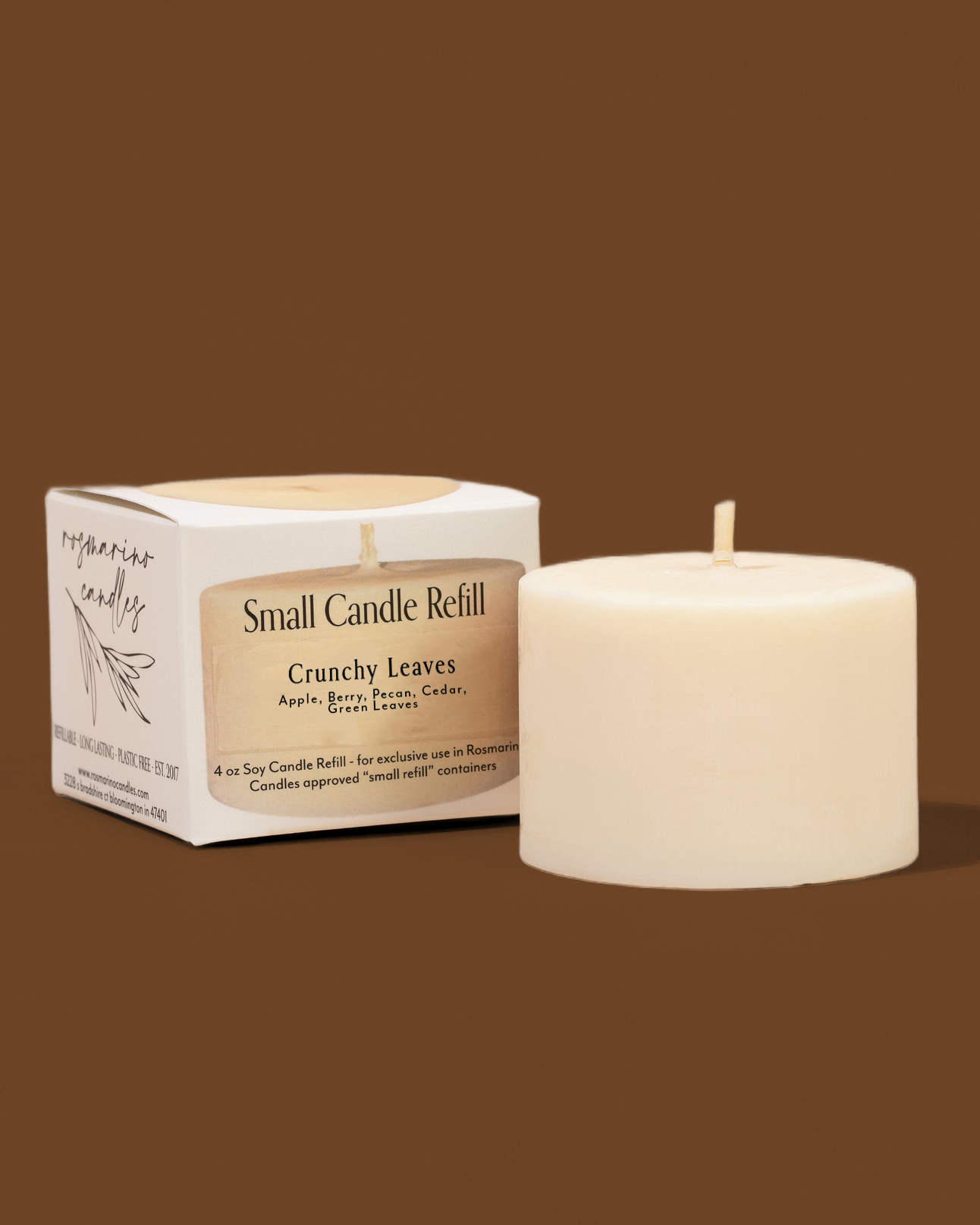 Crunchy Leaves Refill - Gold Tin