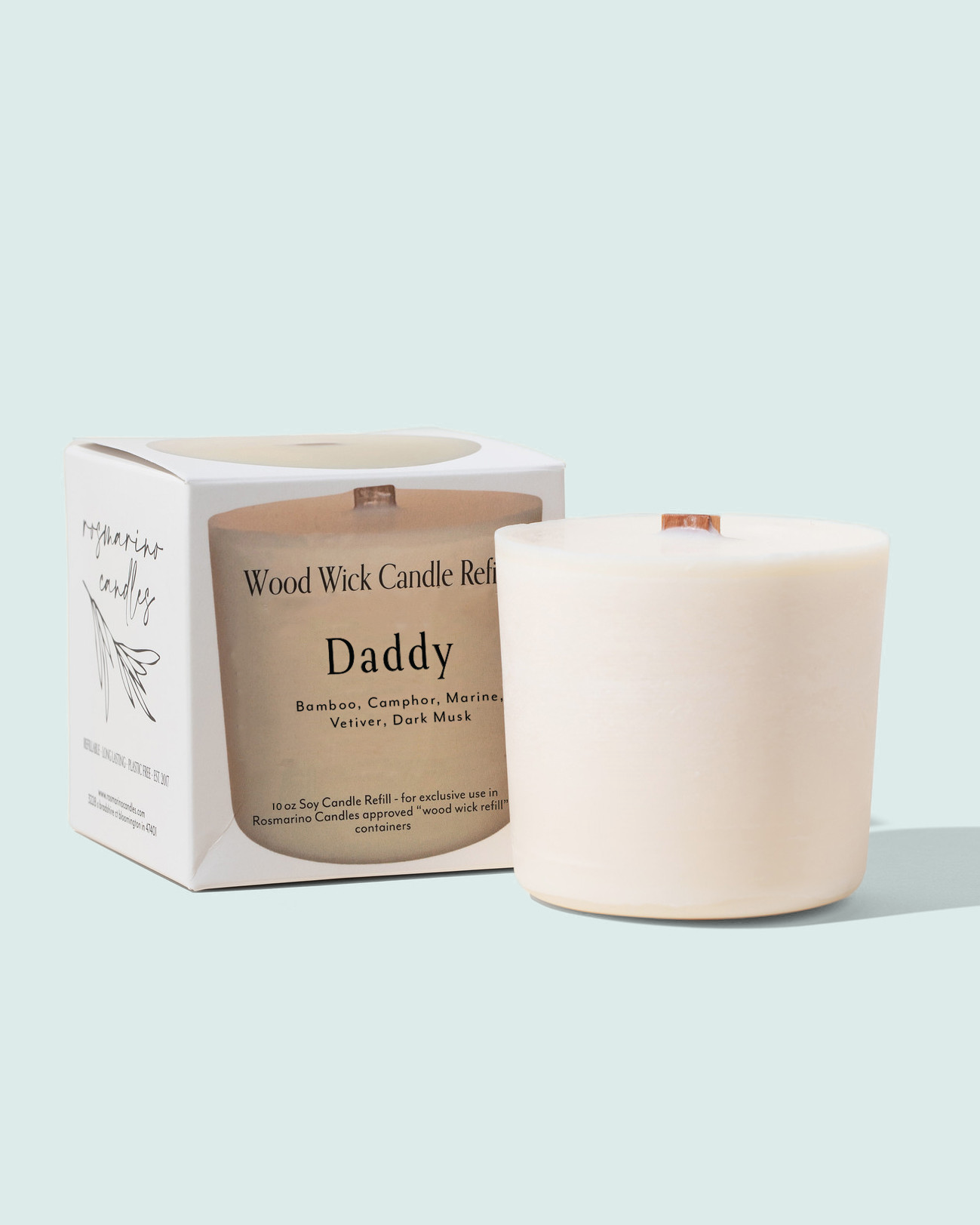 Daddy Refill - Wood Wick