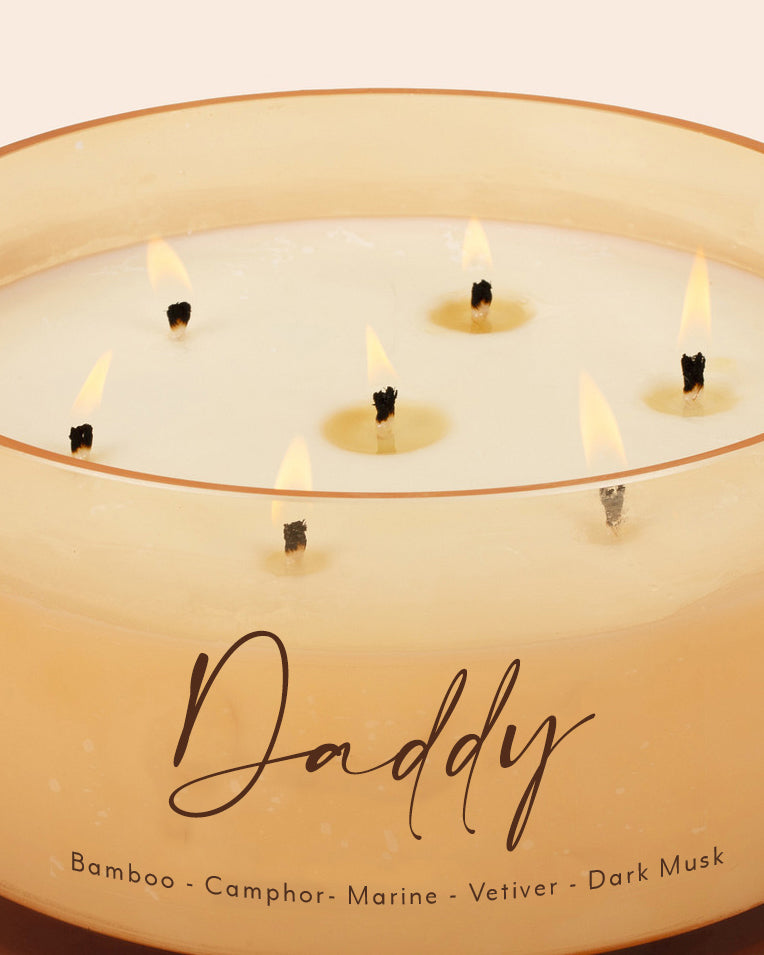 Daddy Comically Large 7 Wick Candle