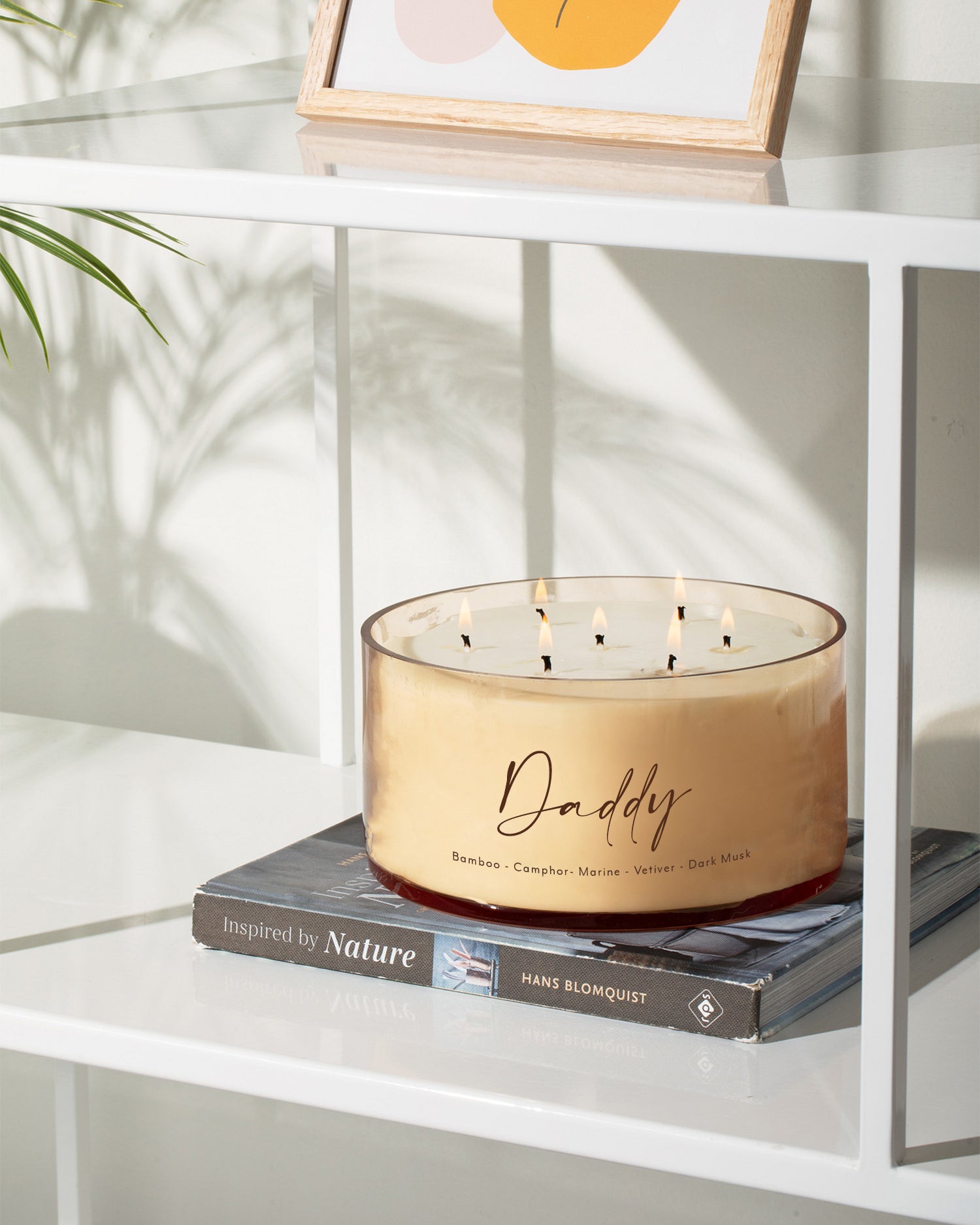 Daddy Comically Large 7 Wick Candle