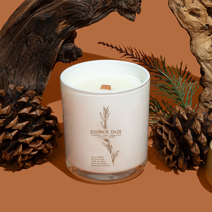 Equinox Daze Refillable Wood Wick Candle
