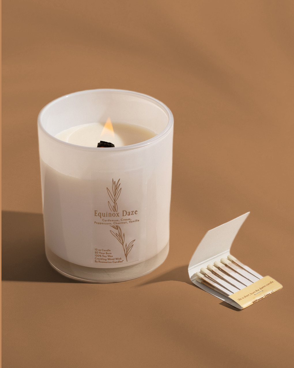 Equinox Daze Refillable Wood Wick Candle