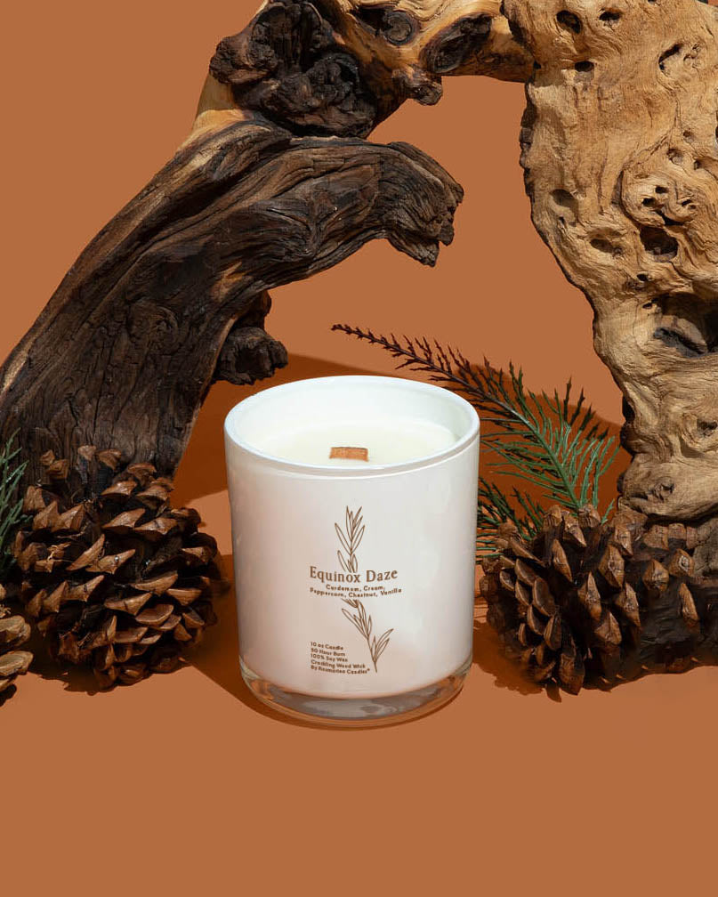Equinox Daze Refillable Wood Wick Candle