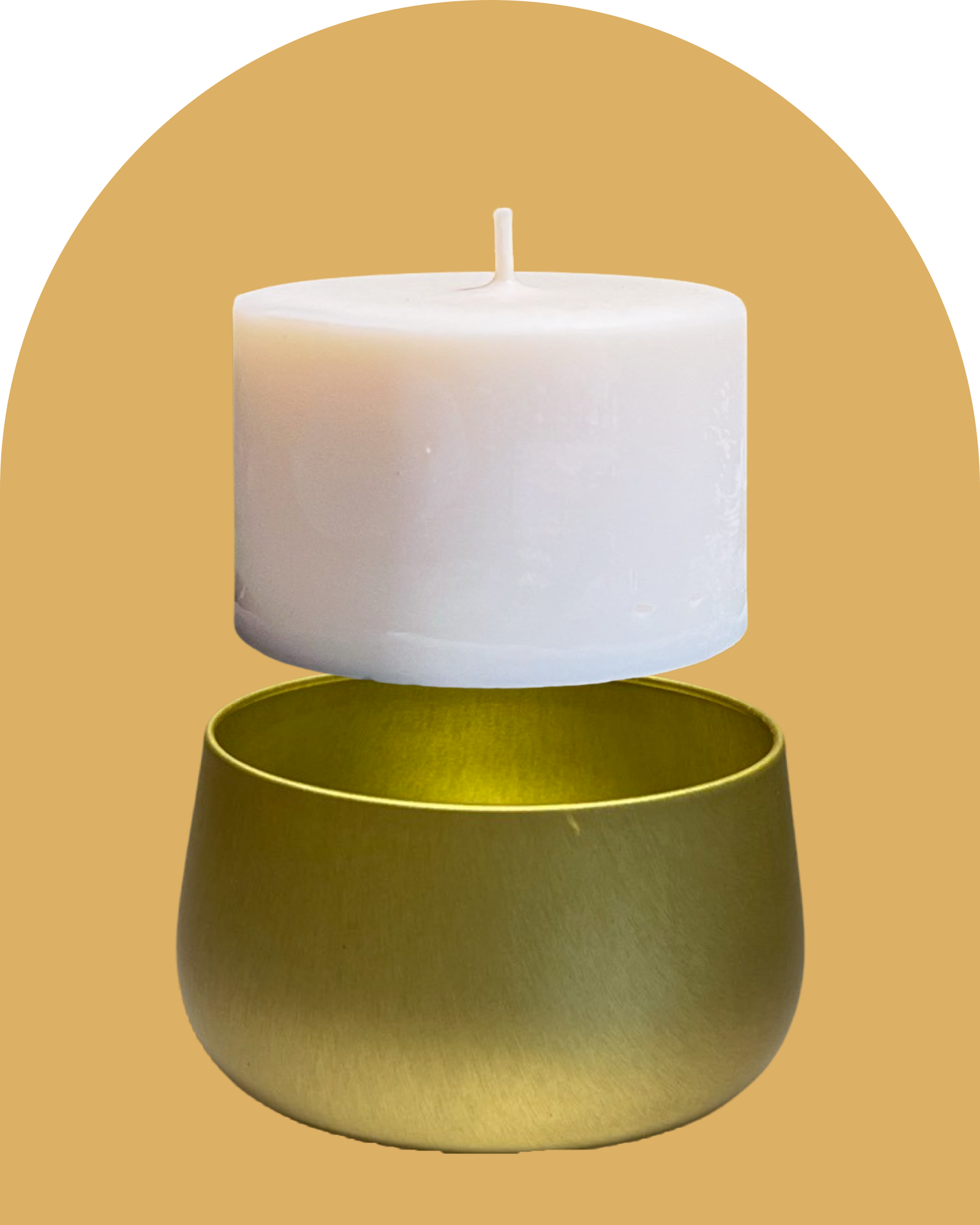 Ginger & Olive Oil Refill - Gold Tin