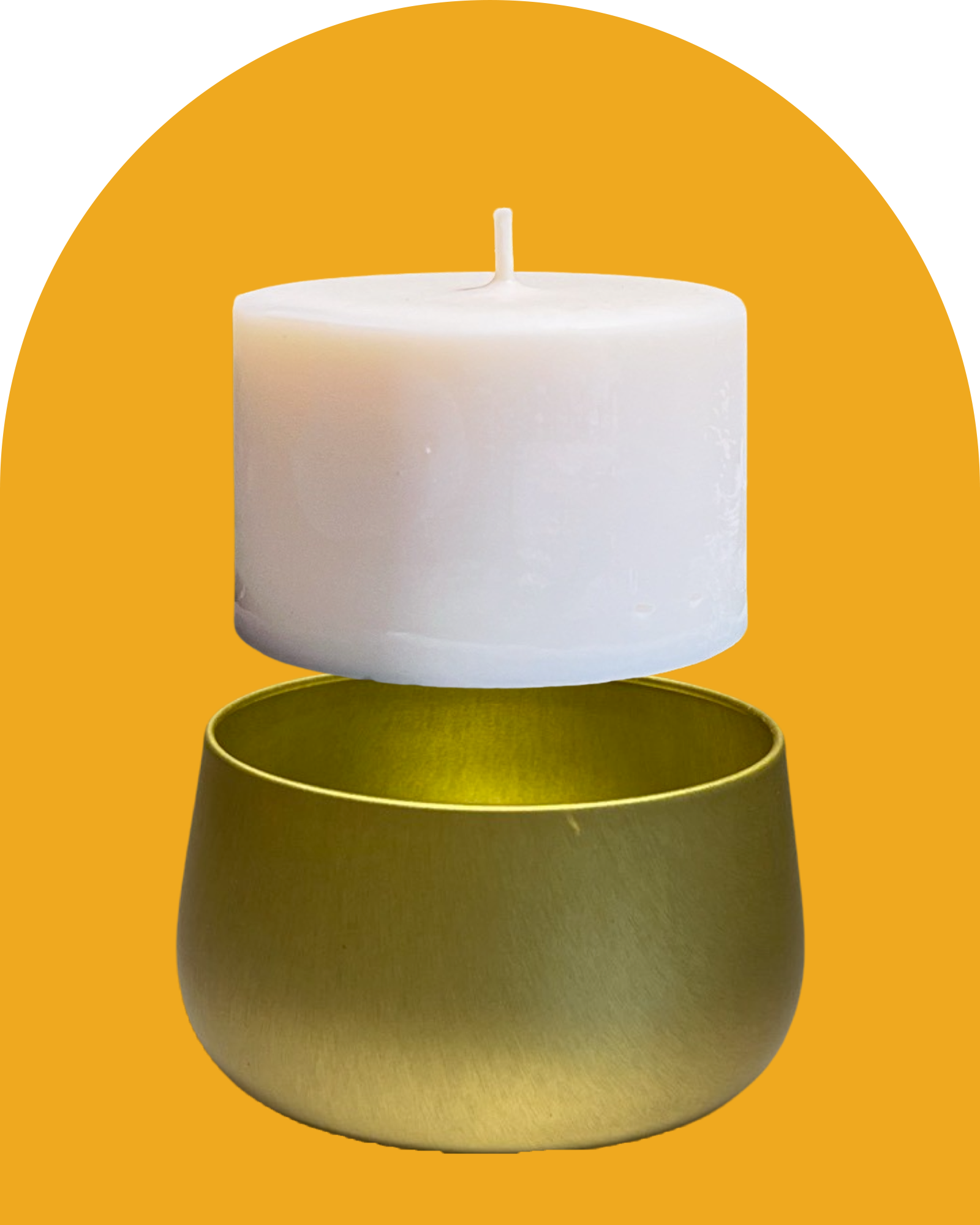 Ginger & Olive Oil Refill - Gold Tin
