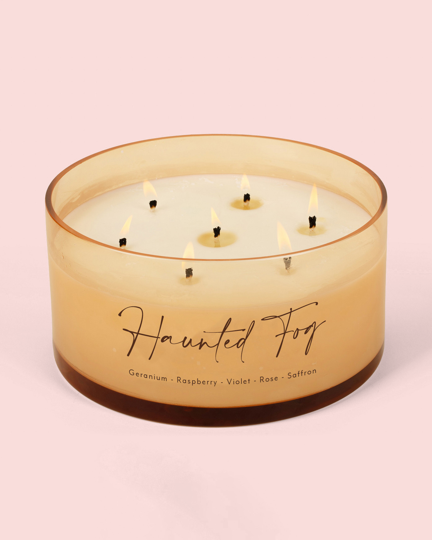 Haunted Fog Comically Large 7 Wick Candle (Seasonal Availability)