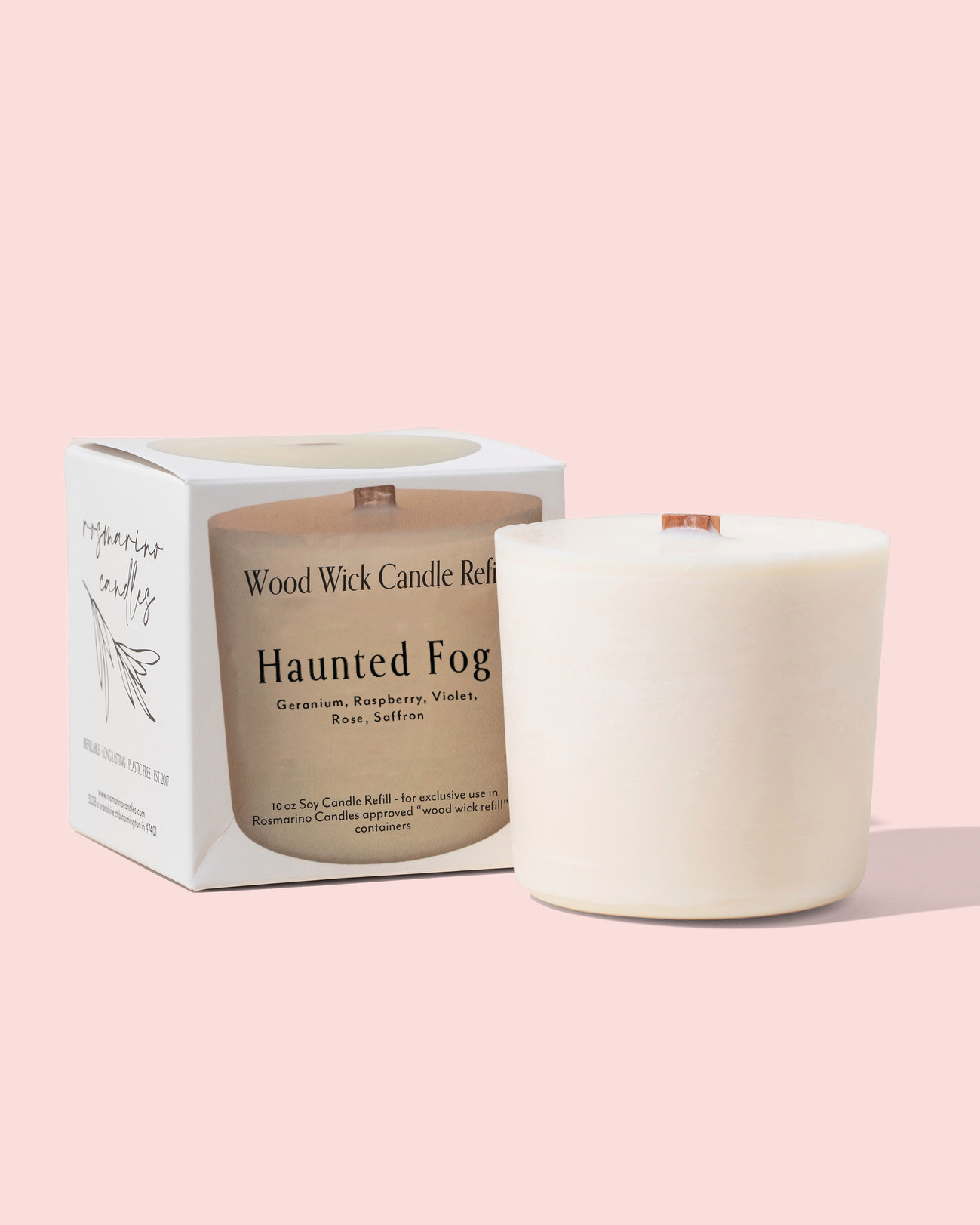 Haunted Fog Refill - Wood Wick