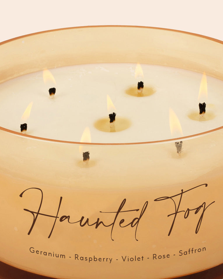Haunted Fog Comically Large 7 Wick Candle (Seasonal Availability)