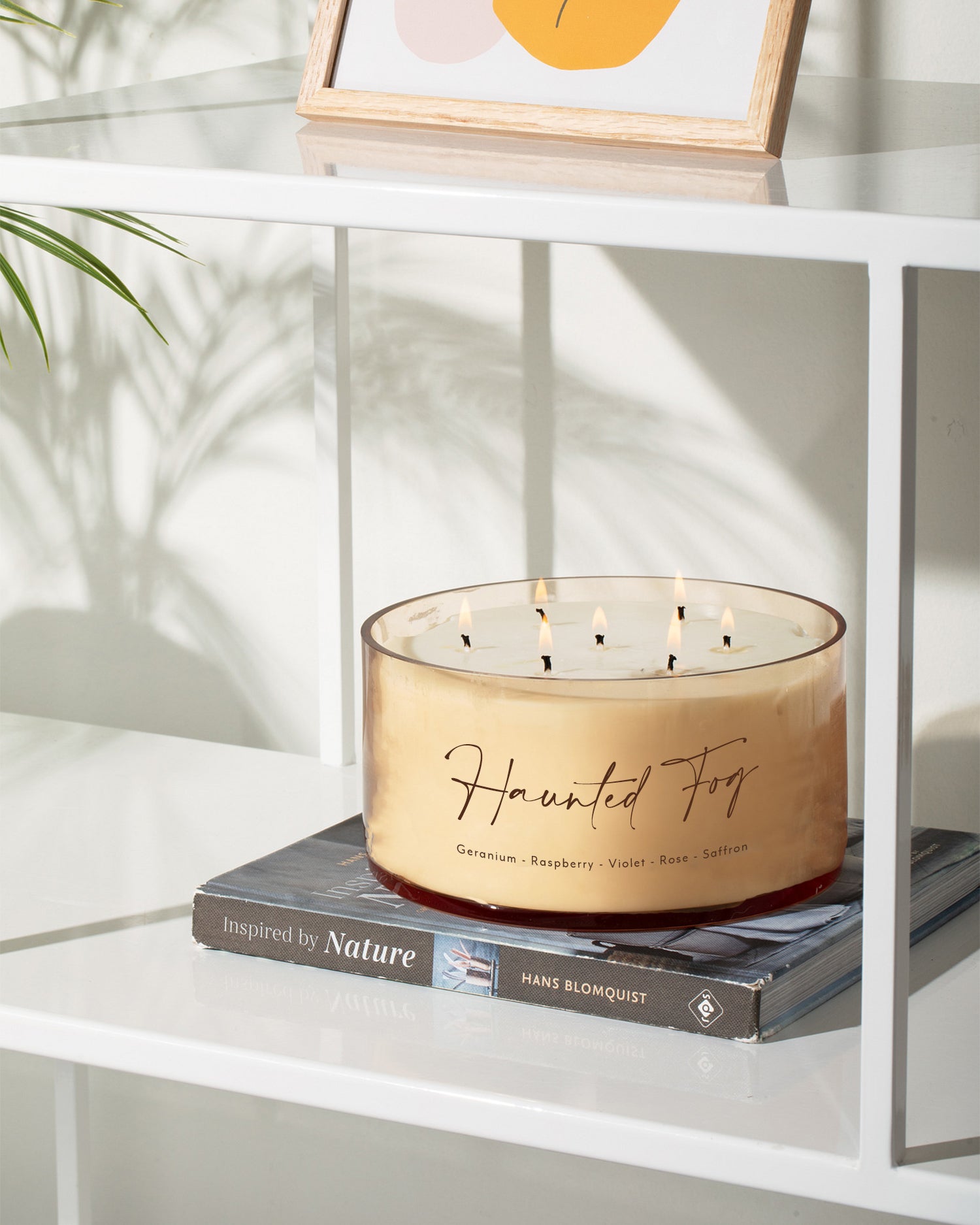 Haunted Fog Comically Large 7 Wick Candle (Seasonal Availability)