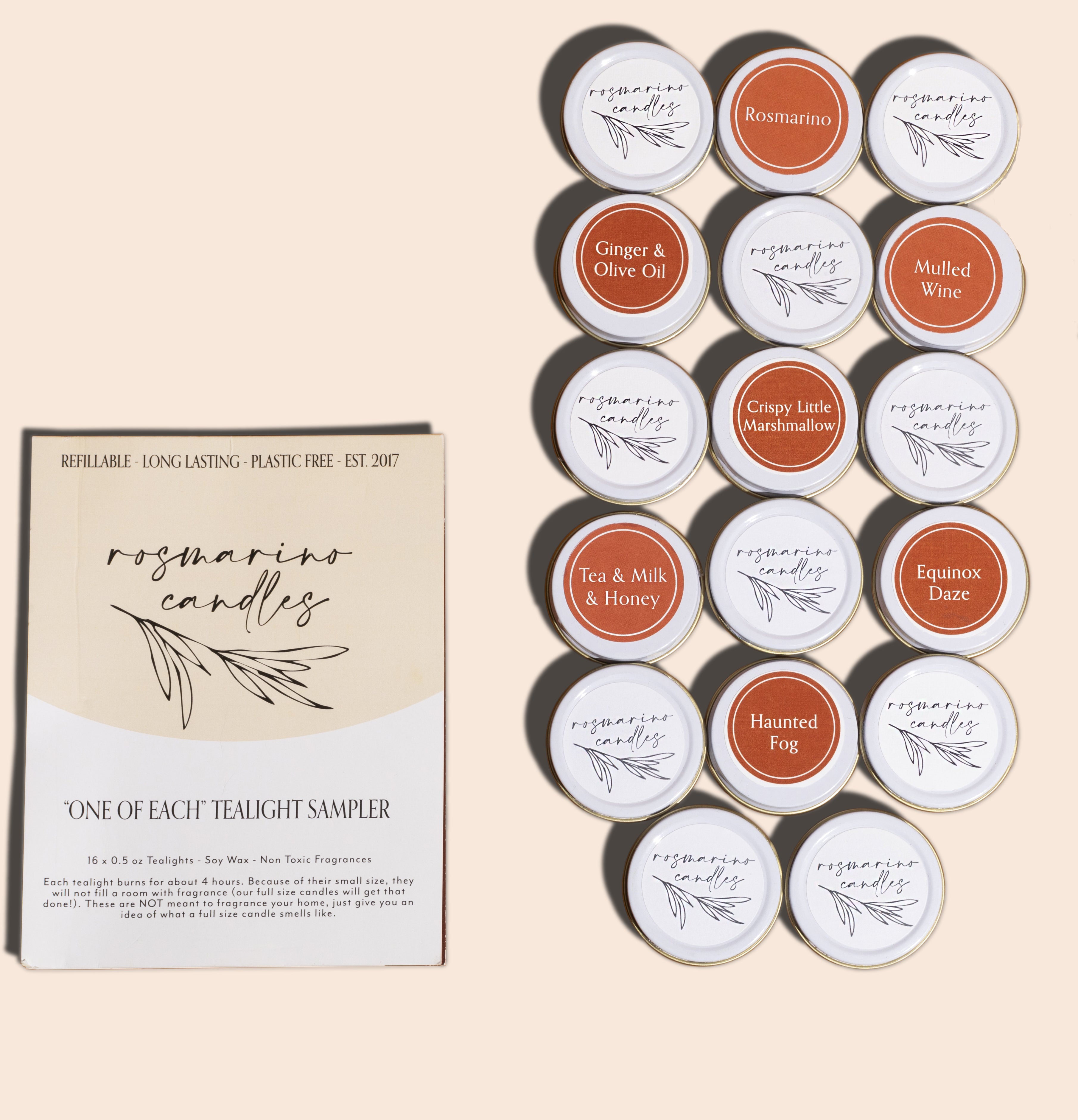 "One of Each" Tealight Sampler
