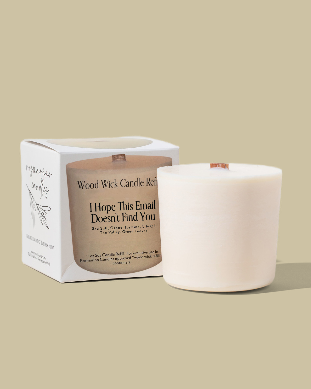 I Hope This Email Doesn't Find You Refill - Wood Wick