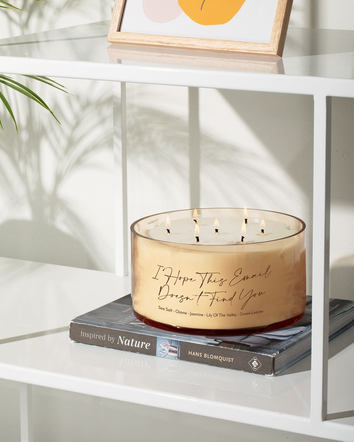 Comically Large Cangle I Hope This Email Doesn't Find You Comically Large 7 Wick Candle ...