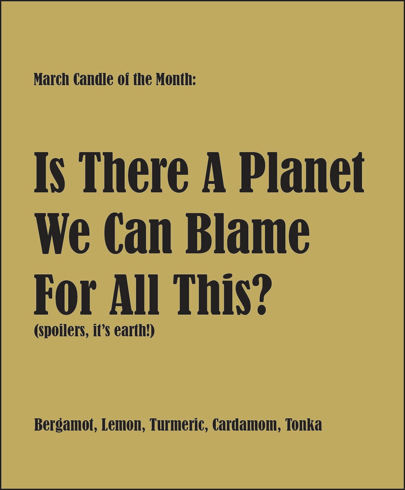 Candle of the Month Subscription