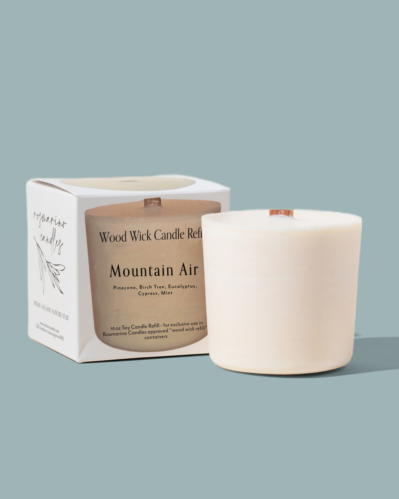 Mountain Air Refill - Wood Wick