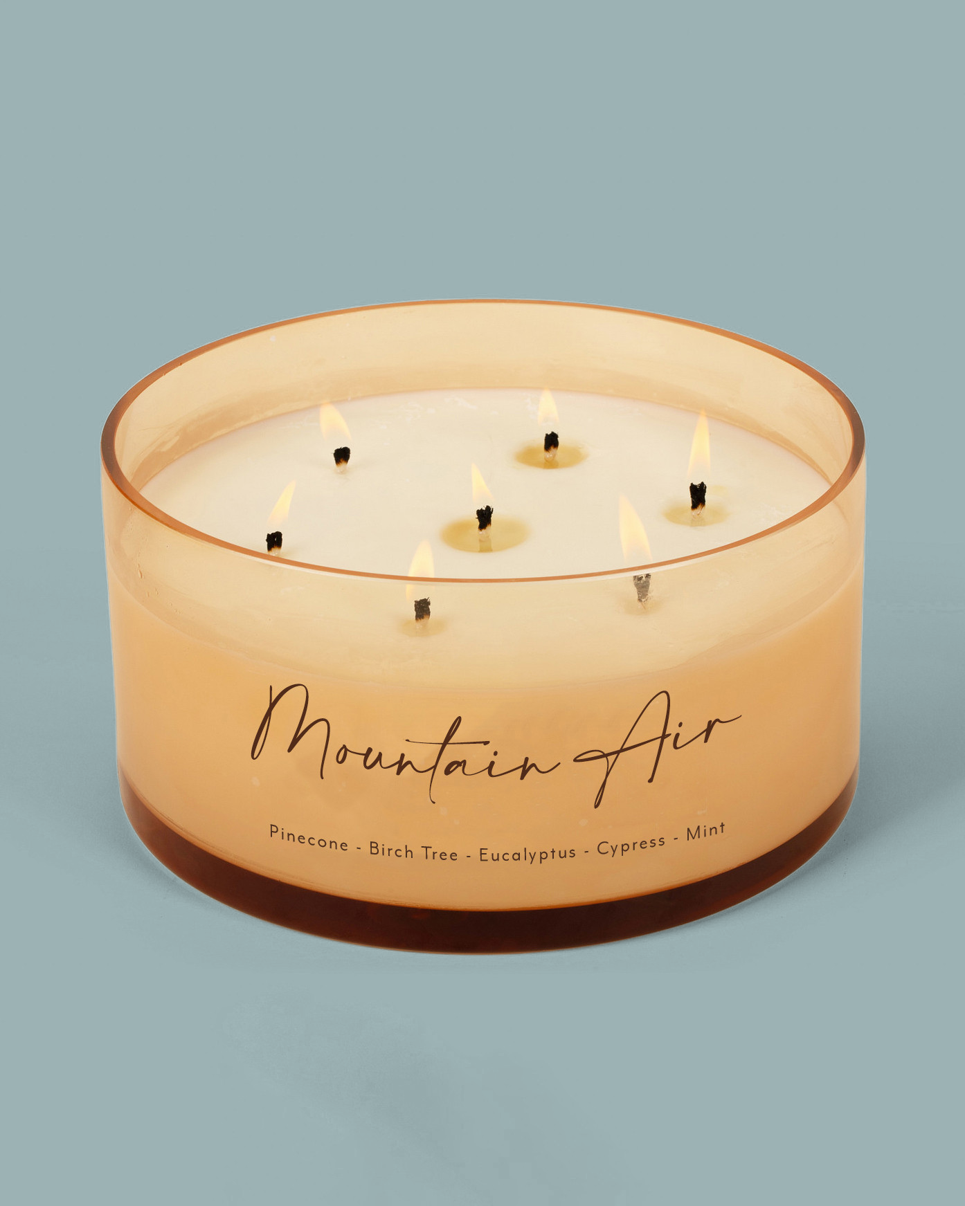 Mountain Air Comically Large 7 Wick Candle (Seasonal Availability)