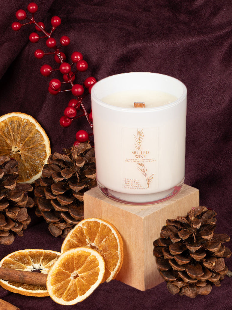 Mulled Wine Refillable Wood Wick Candle