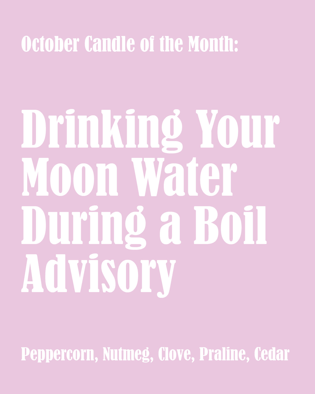 Candle of the Month Subscription