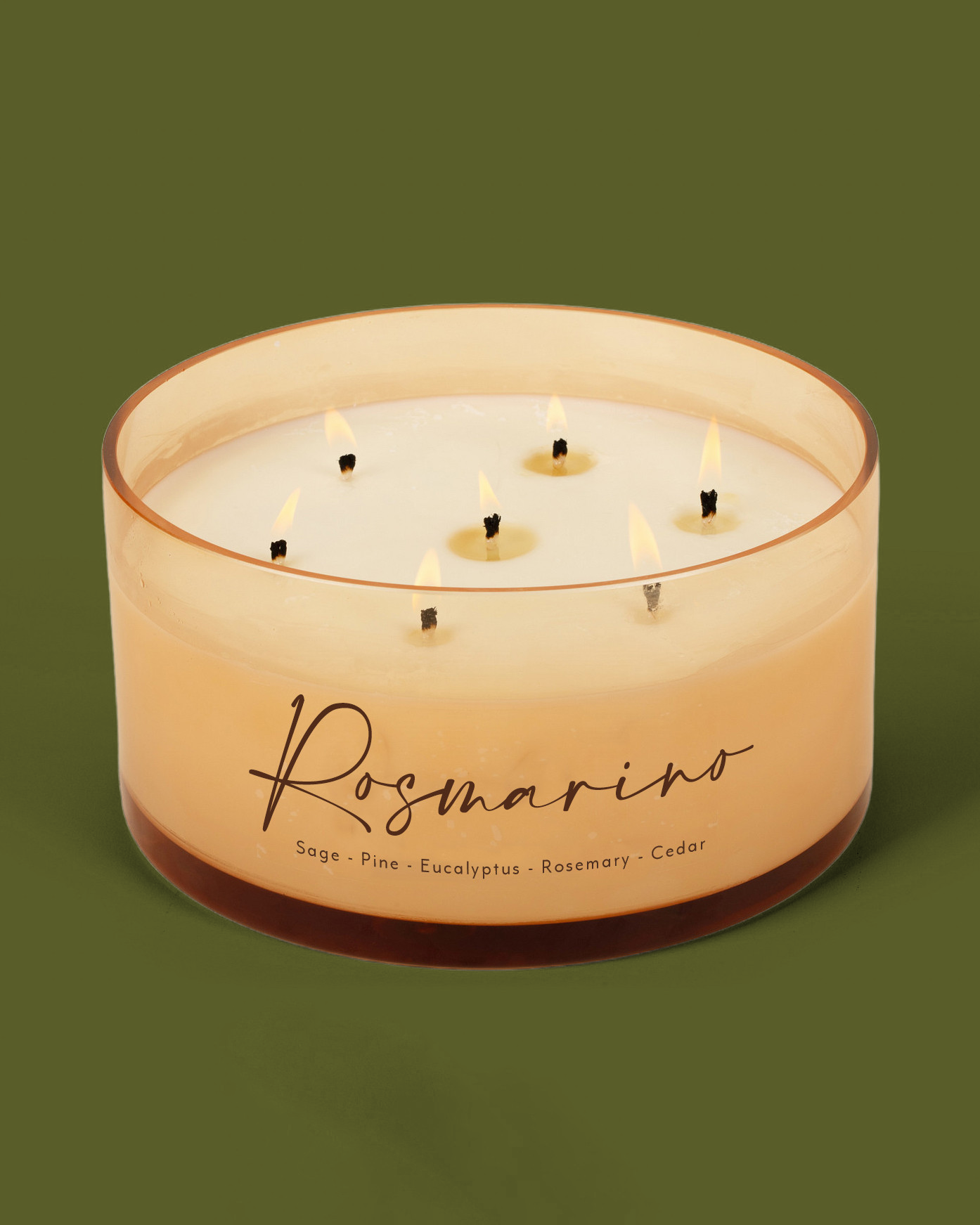 Rosmarino Comically Large 7 Wick Candle