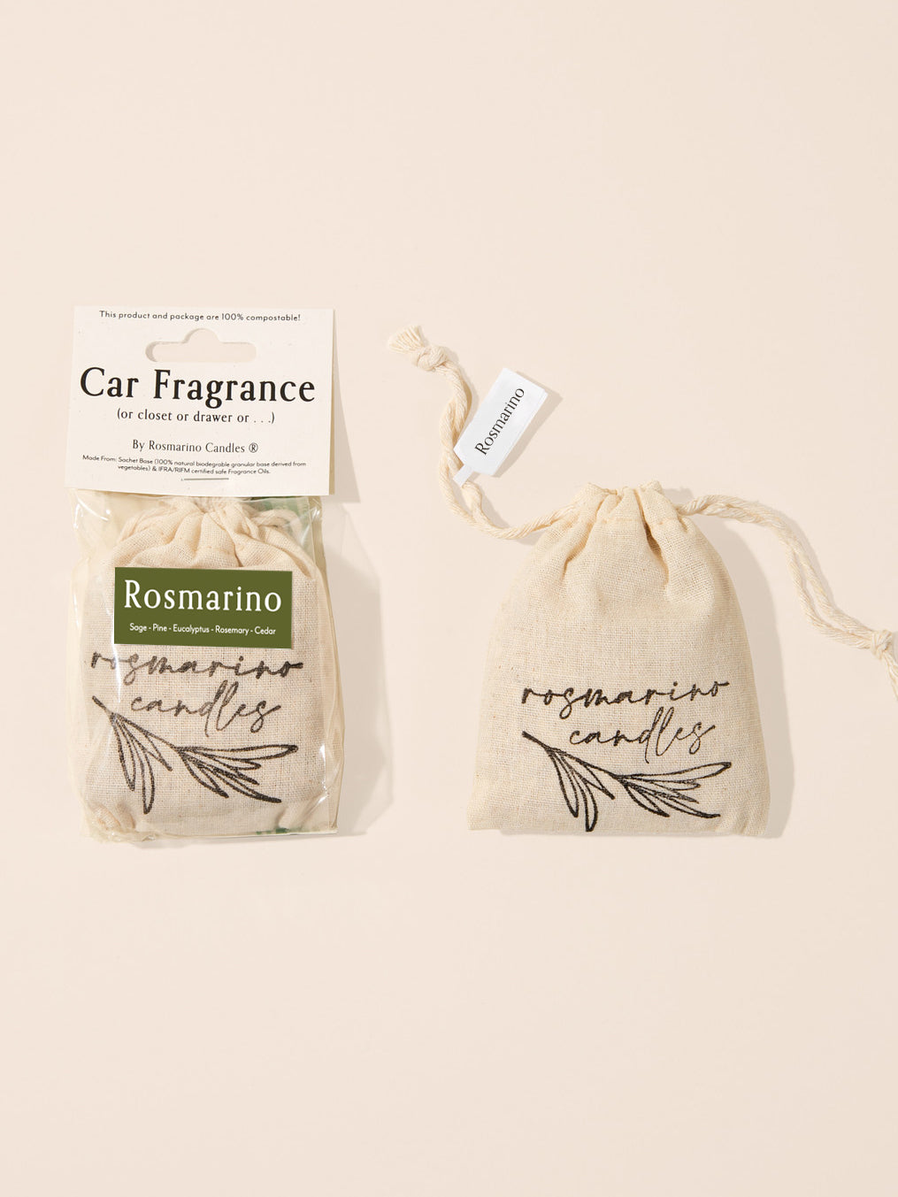 Rosmarino Car Fragrance