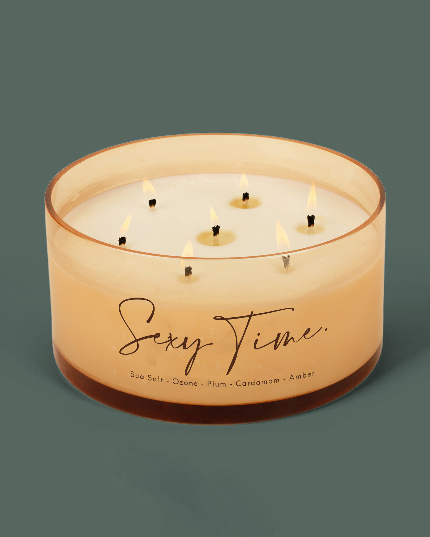 Sexy Time. Comically Large 7 Wick Candle