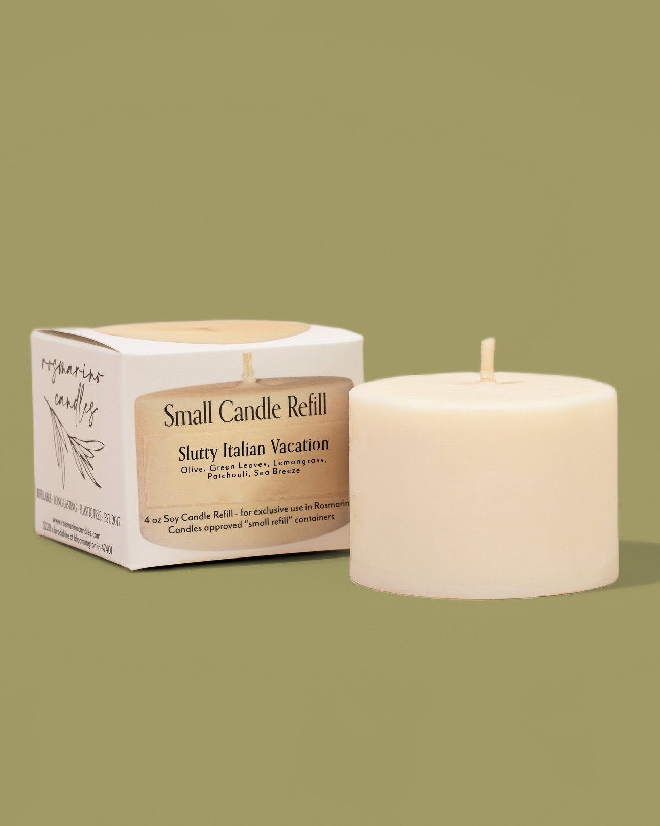 Slutty Italian Vacation Refill - Gold Tin