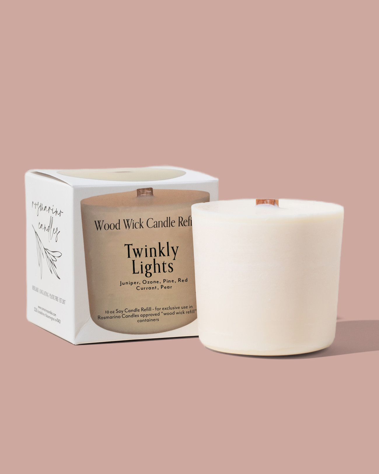 Twinkly Lights Refill - Wood Wick