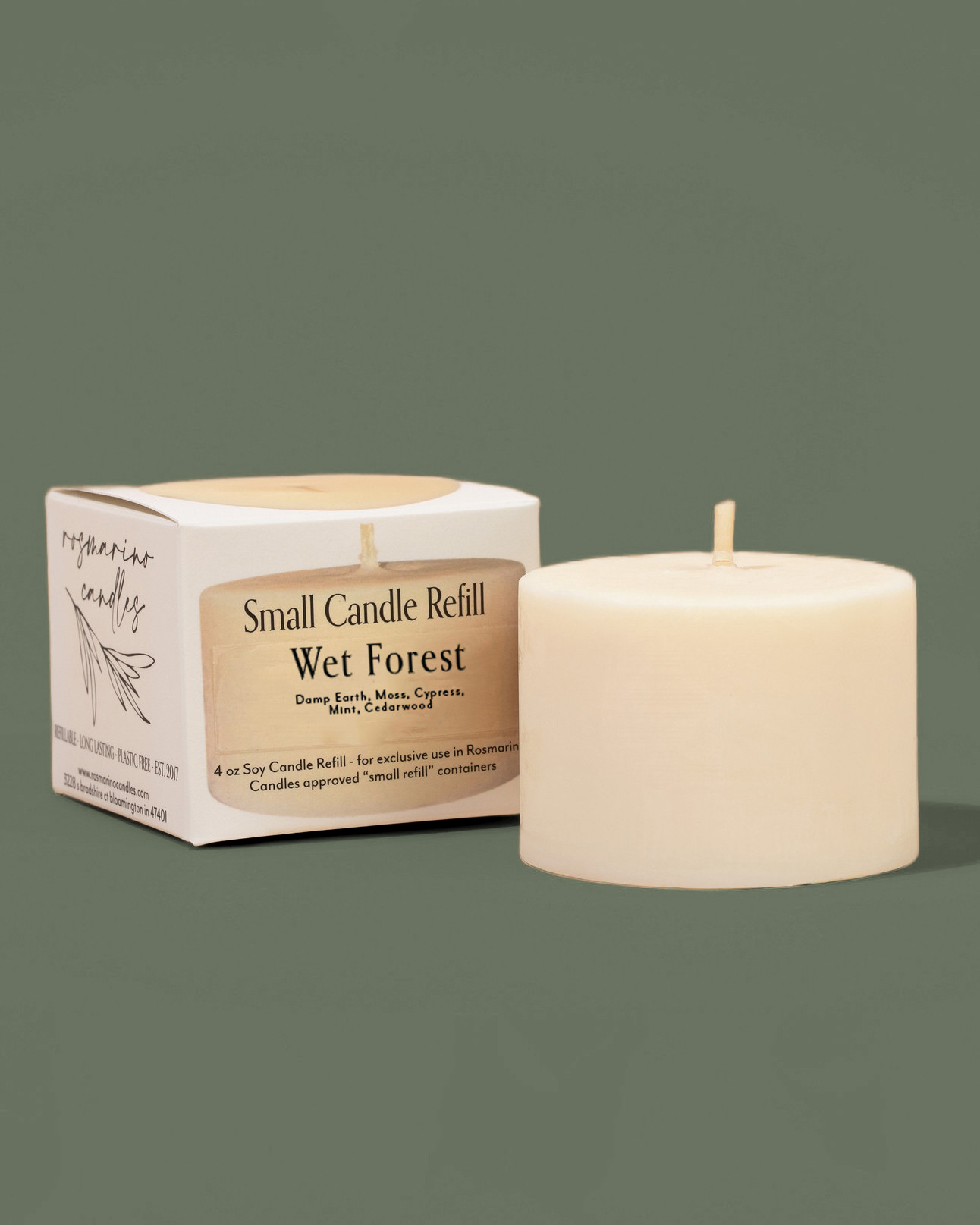 Wet Forest Refill - Gold Tin