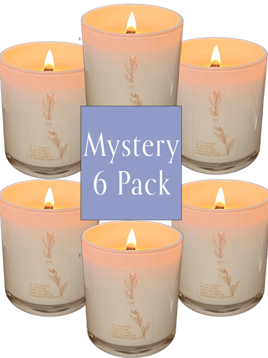 Mystery 6 Pack - Wood Wicks