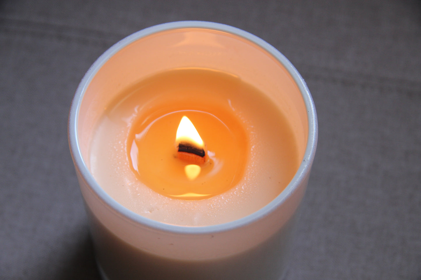 Tea & Milk & Honey Refillable Wood Wick Candle